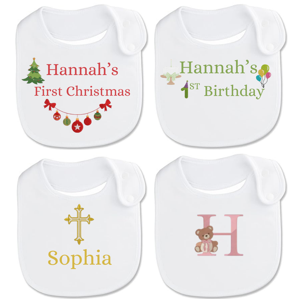 Personalized Baby Bibs